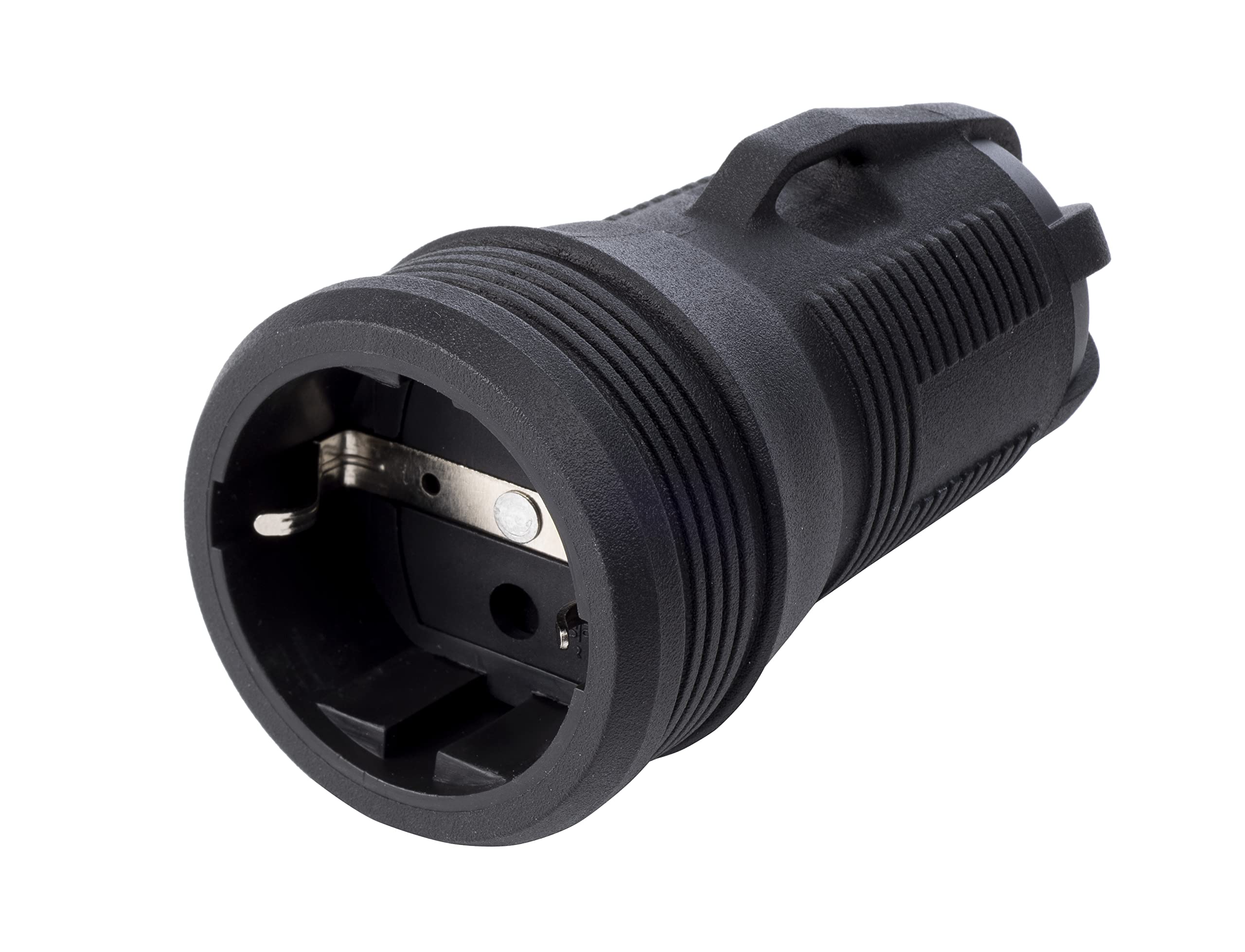 Electraline 49209 Prolunga In Gomma Con Avvolgicavo 25 Mt Per Camper Campeggio Caravan Spina Cee 3 Poli E 2 Prese Industriale Schuko Ip44 82866534