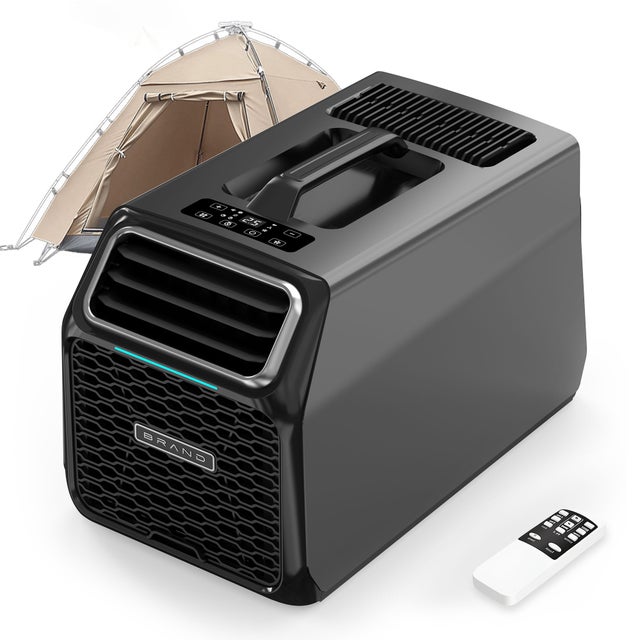 Climatiseur portatil 5000 BTU -EDENDIRECT-Refroidissement,Ventilateur Déshumidificateur 4 en 1 silencieux,para tienda de campaña, autocaravana