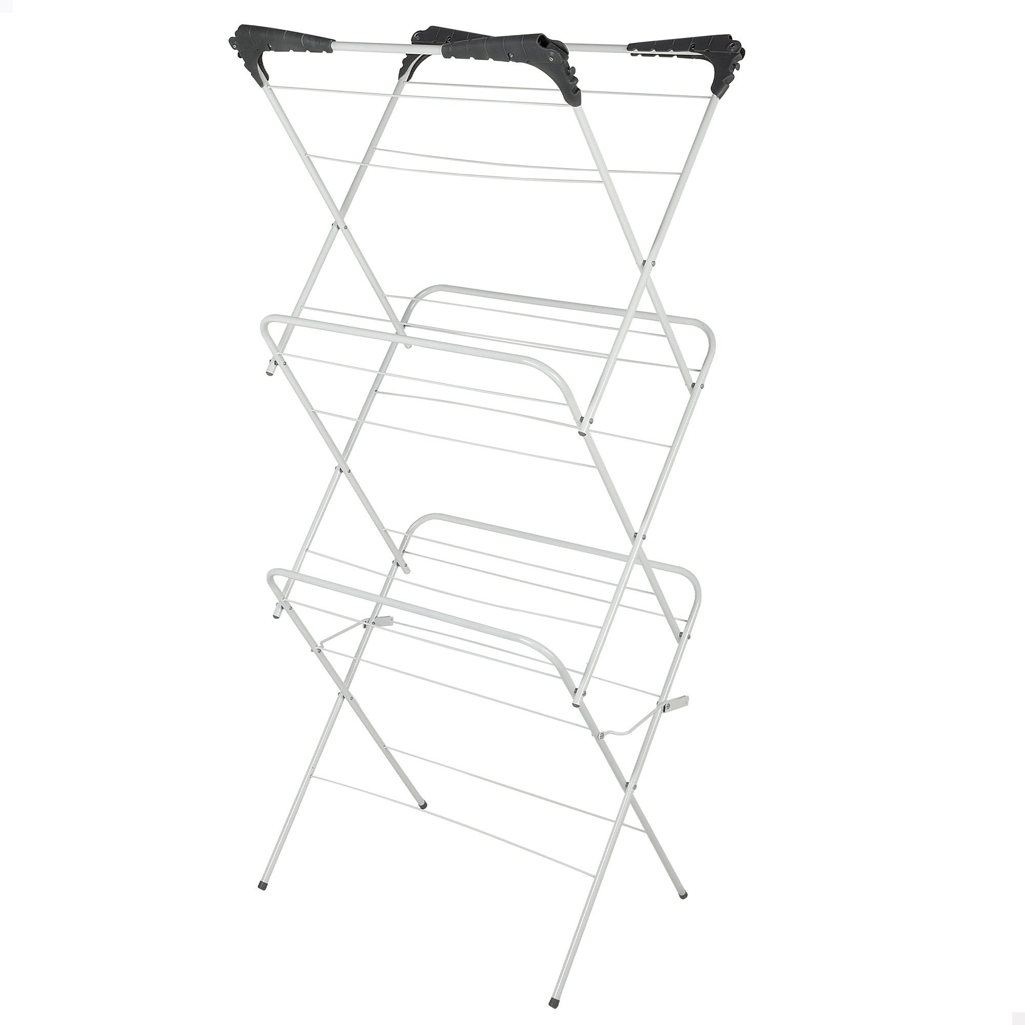 Max home tendedero plegable 3 alturas 61x44x138 cm con barra extraíble