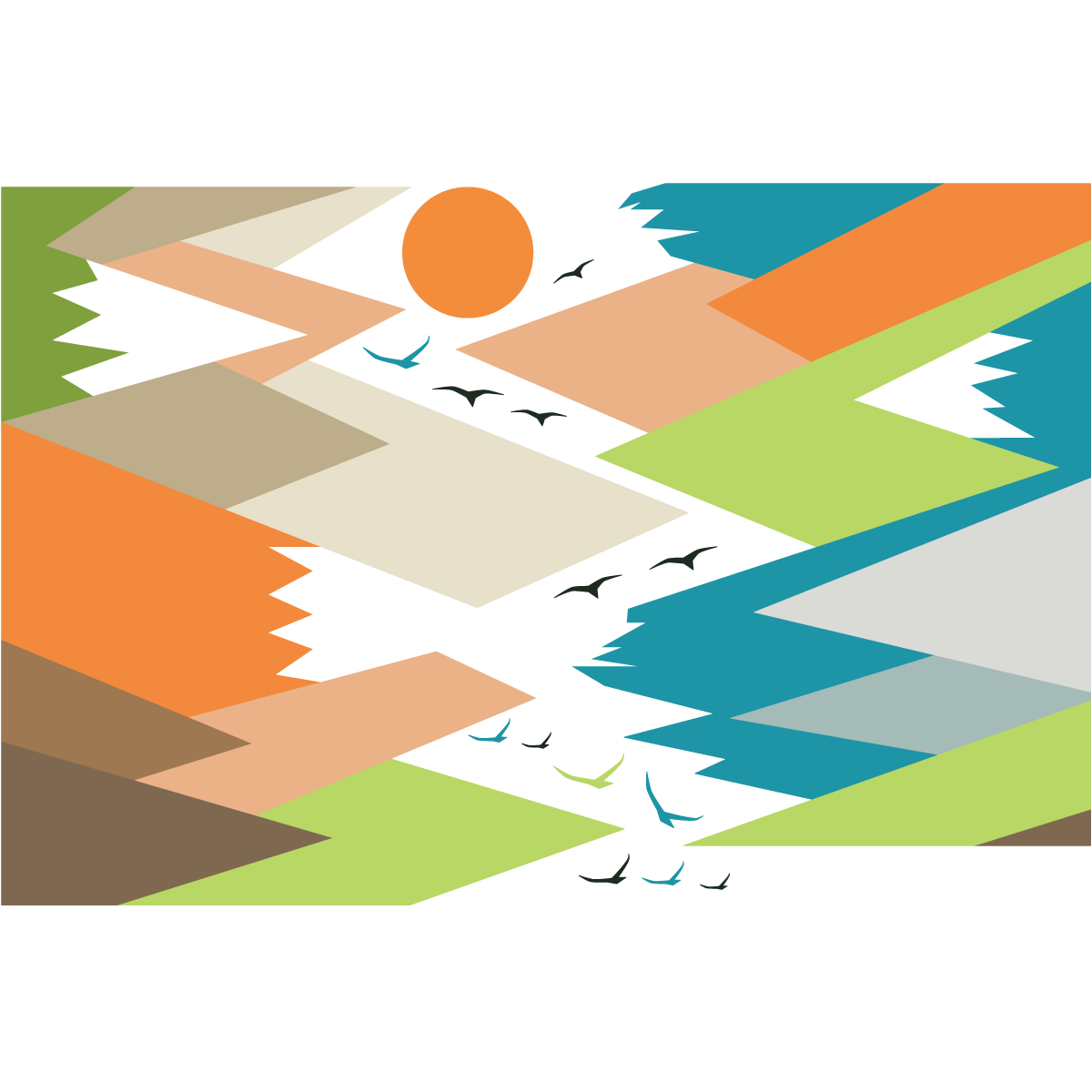 Adesivo bambino di montagna scandinavos hizuka - Sticker adesivo - adesivi murali - 50x75cm - 2