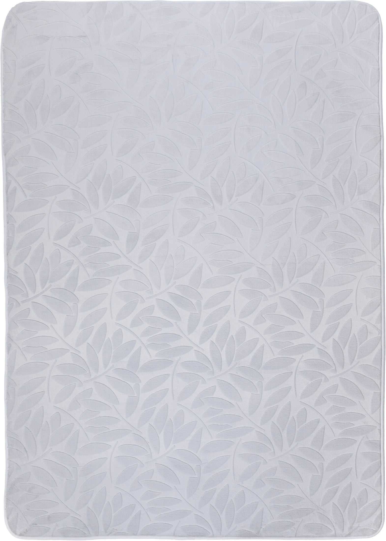 Dywan Multidecor Rabbit Sofia 160 x 230 cm liście jasny szary 1 szt.