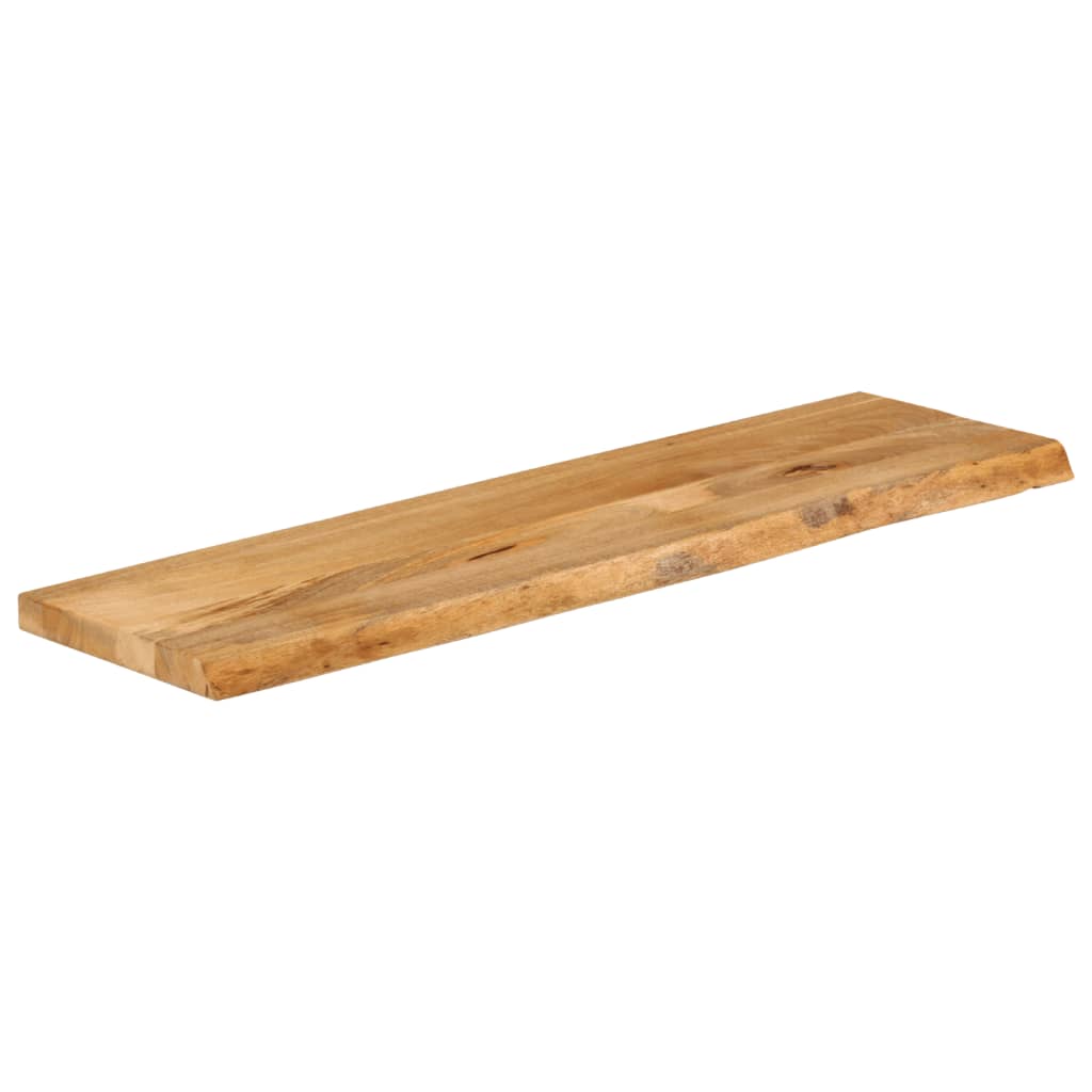 VidaXL Dessus De Table à Bord Vivant 70x30x2,5 Cm En Bois Massif De Manguier - Plateau Unique Et Naturel