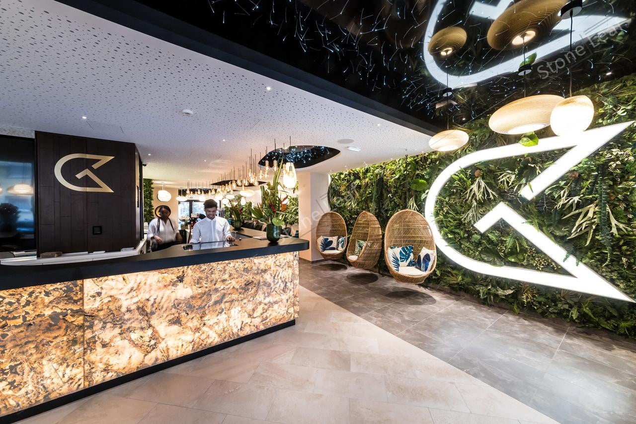 Translucide - Feuille De Pierre Naturelle Prague certifié Stoneleaf - 240x120cm - 2,88 m² - 3