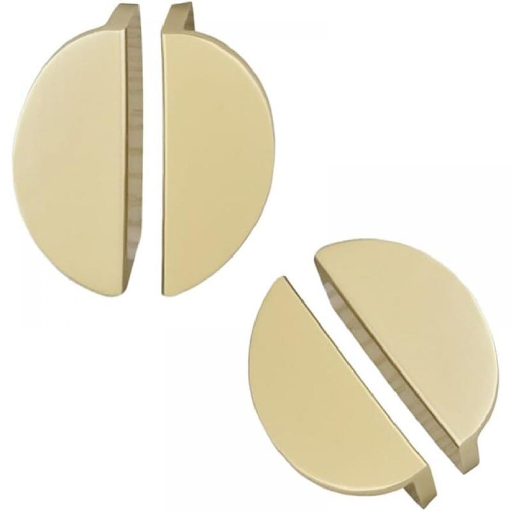 Lot de 2 poignées de tiroir en forme de lune demi-ronde poignées de tiroir en laiton doré pour cuisine chambre armoire porte meubles poignées | Leroy Merlin Lot de 2 poignées de tiroir en forme de lune demi-ronde poignées de tiroir en laiton doré pour cuisine chambre armoire porte meubles poignées | Leroy Merlin
