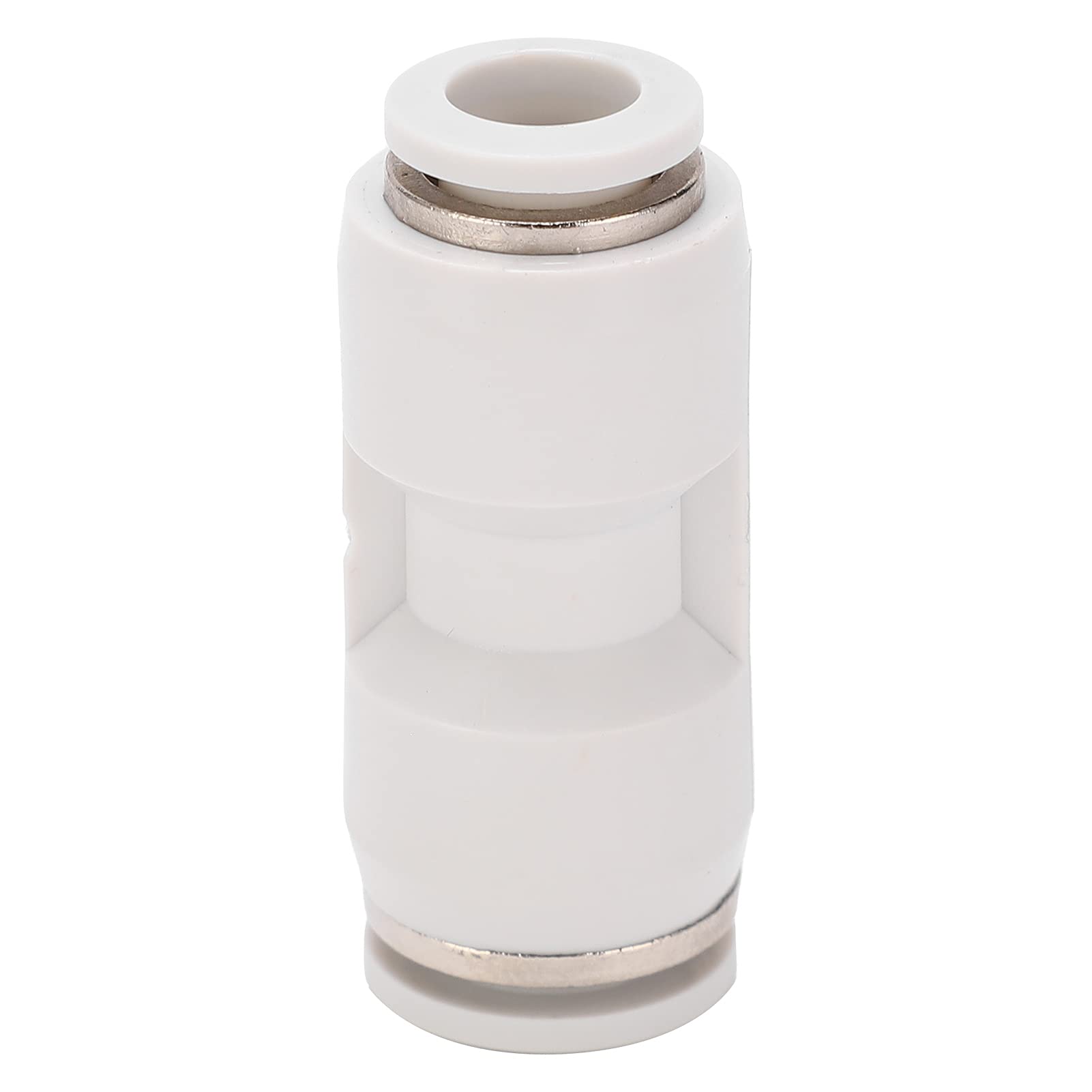 Lot de 10 raccords réducteurs droits à dégagement rapide pour tuyau d'air pneumatique, blanc (PG8-6) - 9