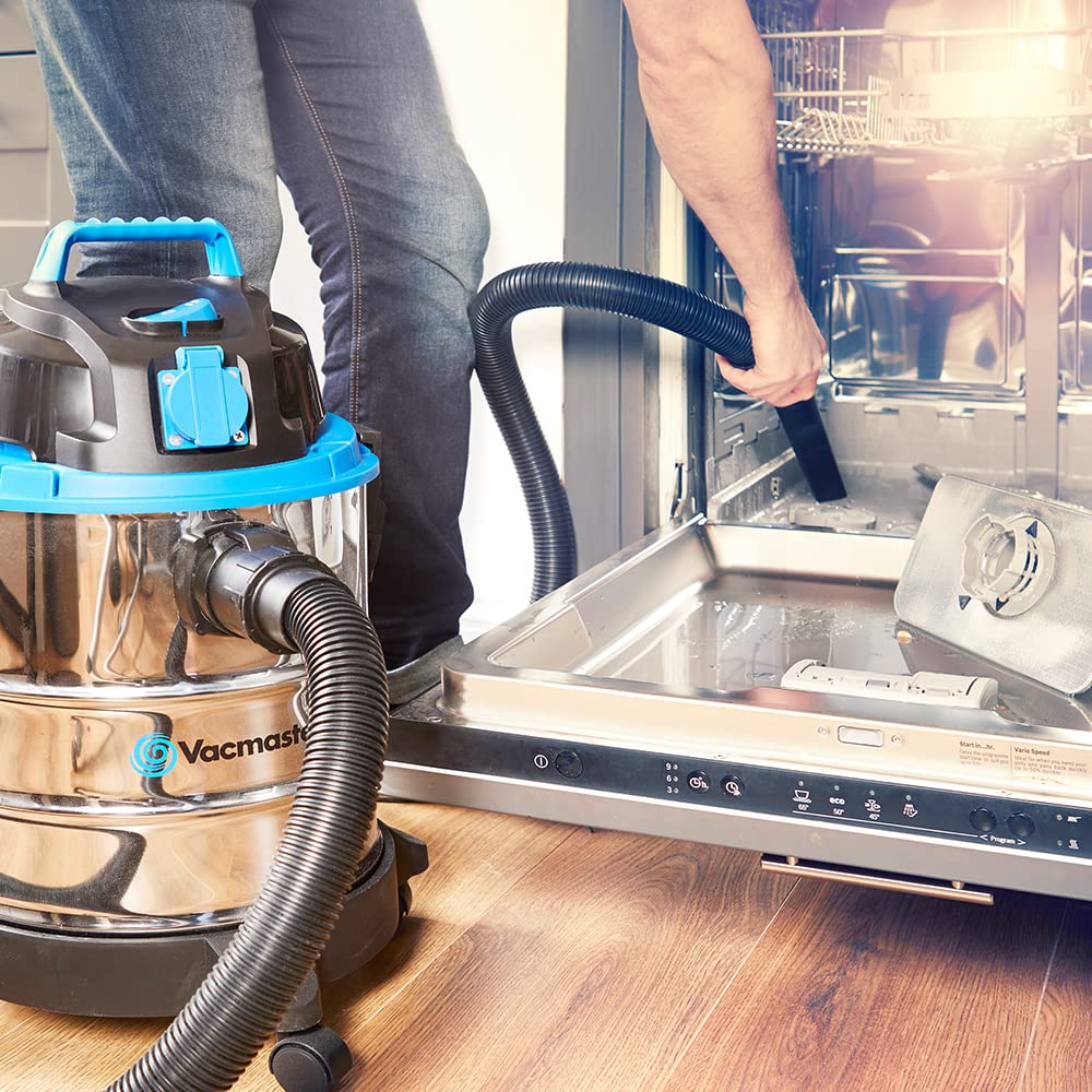 Vacmaster VQ1220SC Aspiratori Solidi e Liquidi, Inossidabile, Secco e  bagnato, Bidone Aspira Solidi E Liquidi Aspirapolvere Aspiratori  industriali 125