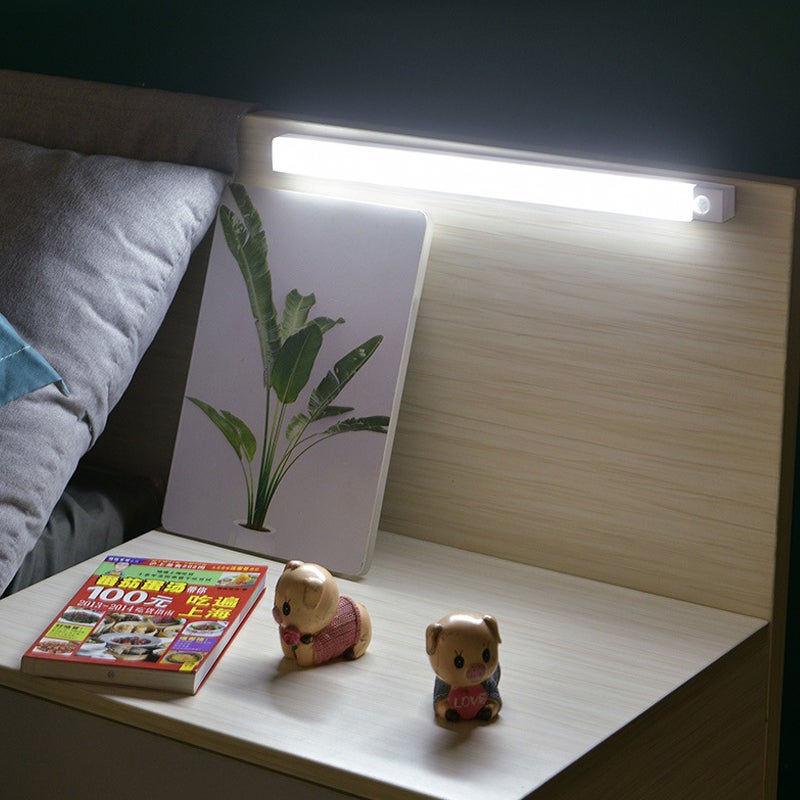 Paquet de 2 lumières sous-meuble avec détecteur de mouvement, lumières LED rechargeables USB-C pour placard, lumières sous-comptoir pour cuisine - 7