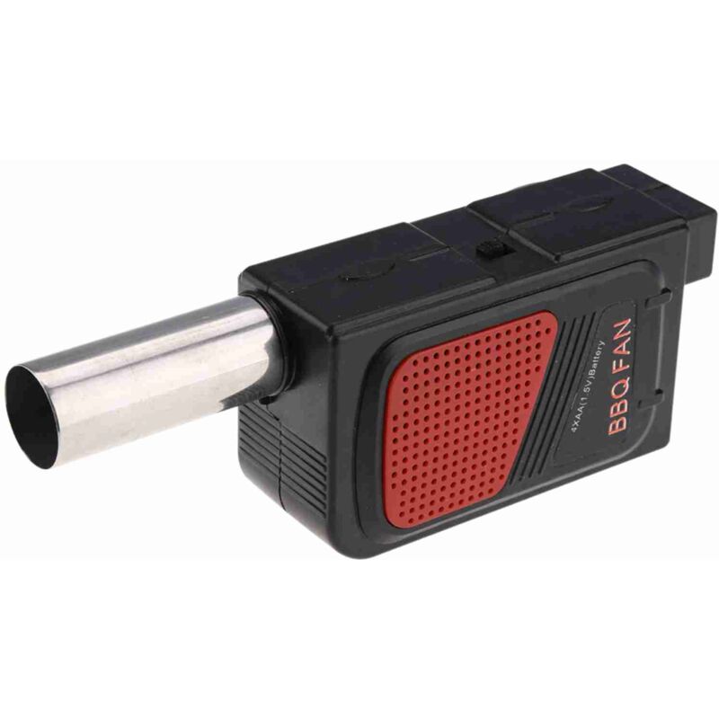 Przenośny wentylator do grilla, elektryczna dmuchawa do węgla drzewnego, ręczna dmuchawa zasilana bateryjnie