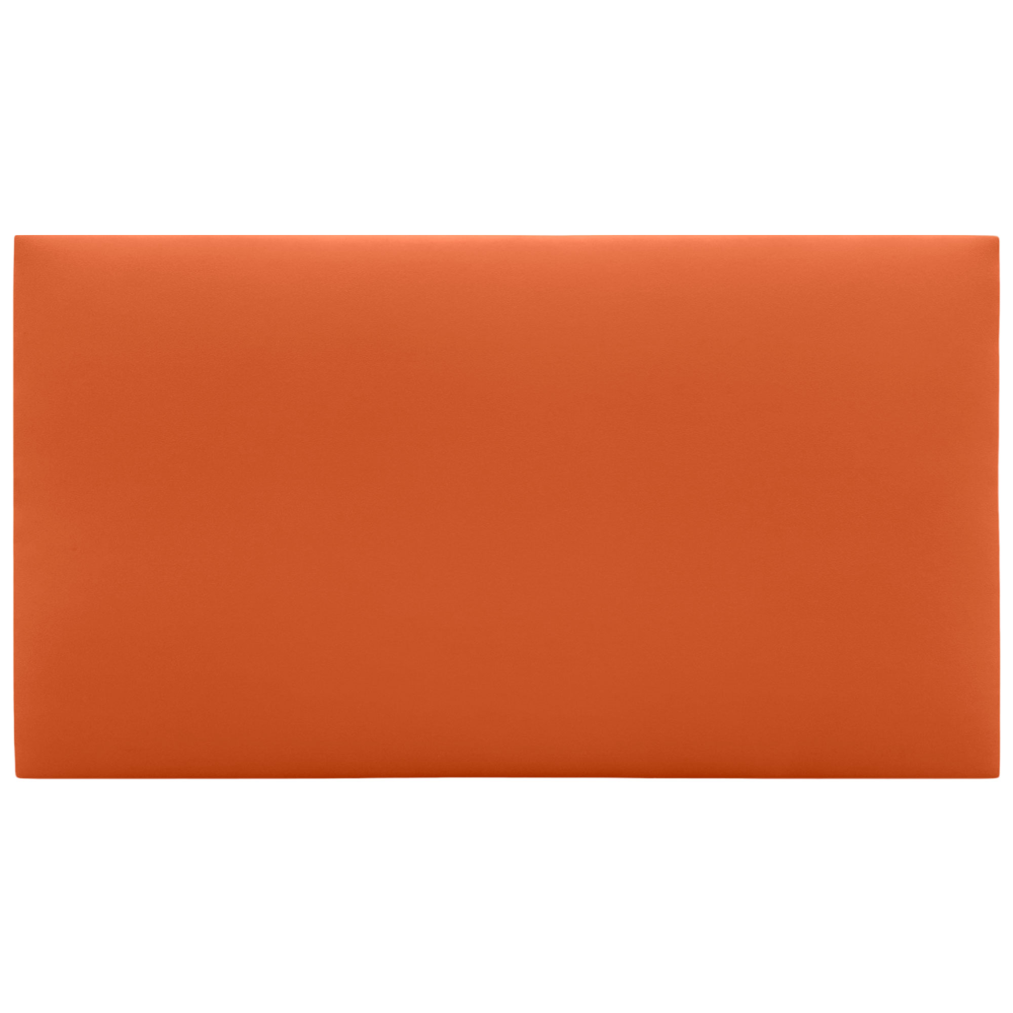 DHOME Cabecero de Polipiel Liso cabeceros Cabezal tapizado Cama (Polipiel Naranja, 110cm (Camas 80/90/105)) - 3