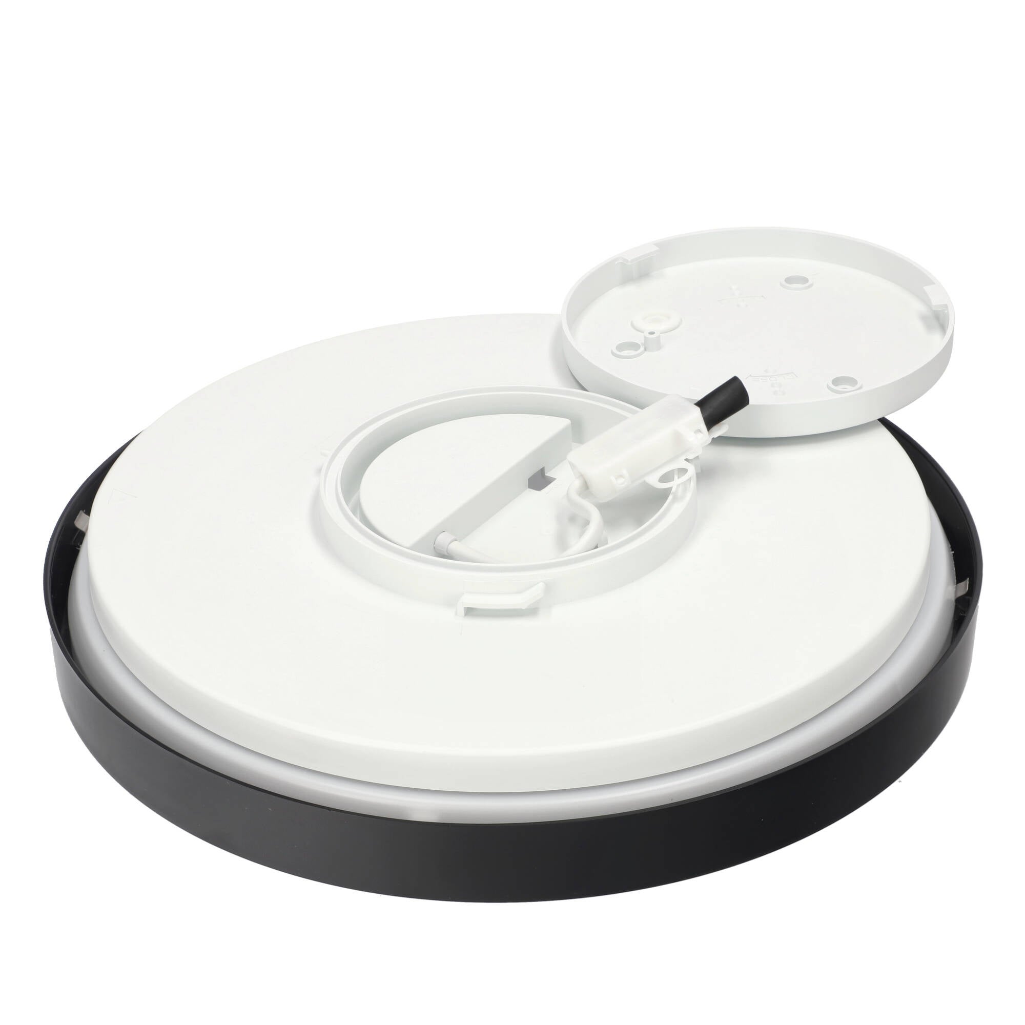 Plafon LED PERETI 18W czarny pierścień 29,5cm, 4000K barwa neutralna, 1800lm, IP44, 220-240V EDO SOLUTIONS - 5