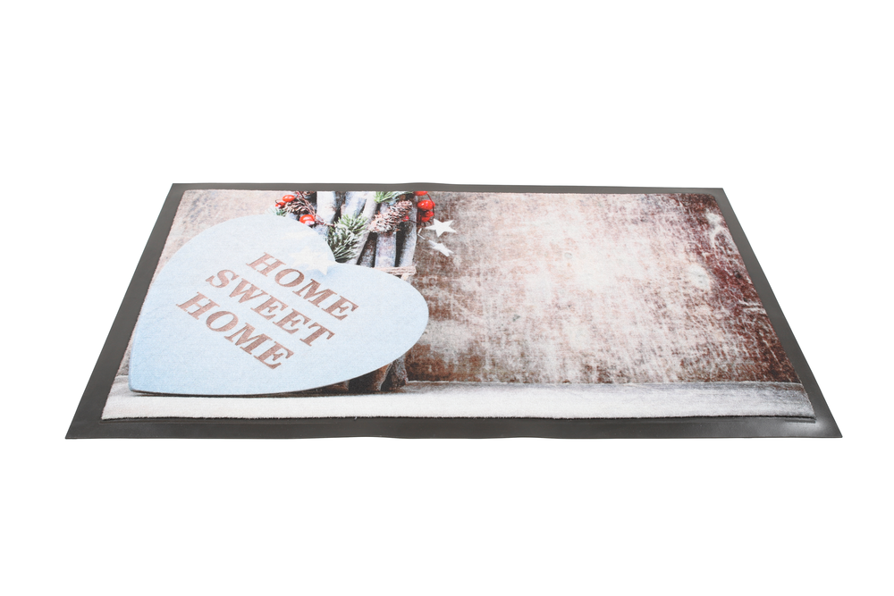 Paillasson Personnalisé En Fibre De Coco Avec N'importe Quel Texte, Tapis Antidérapant Et