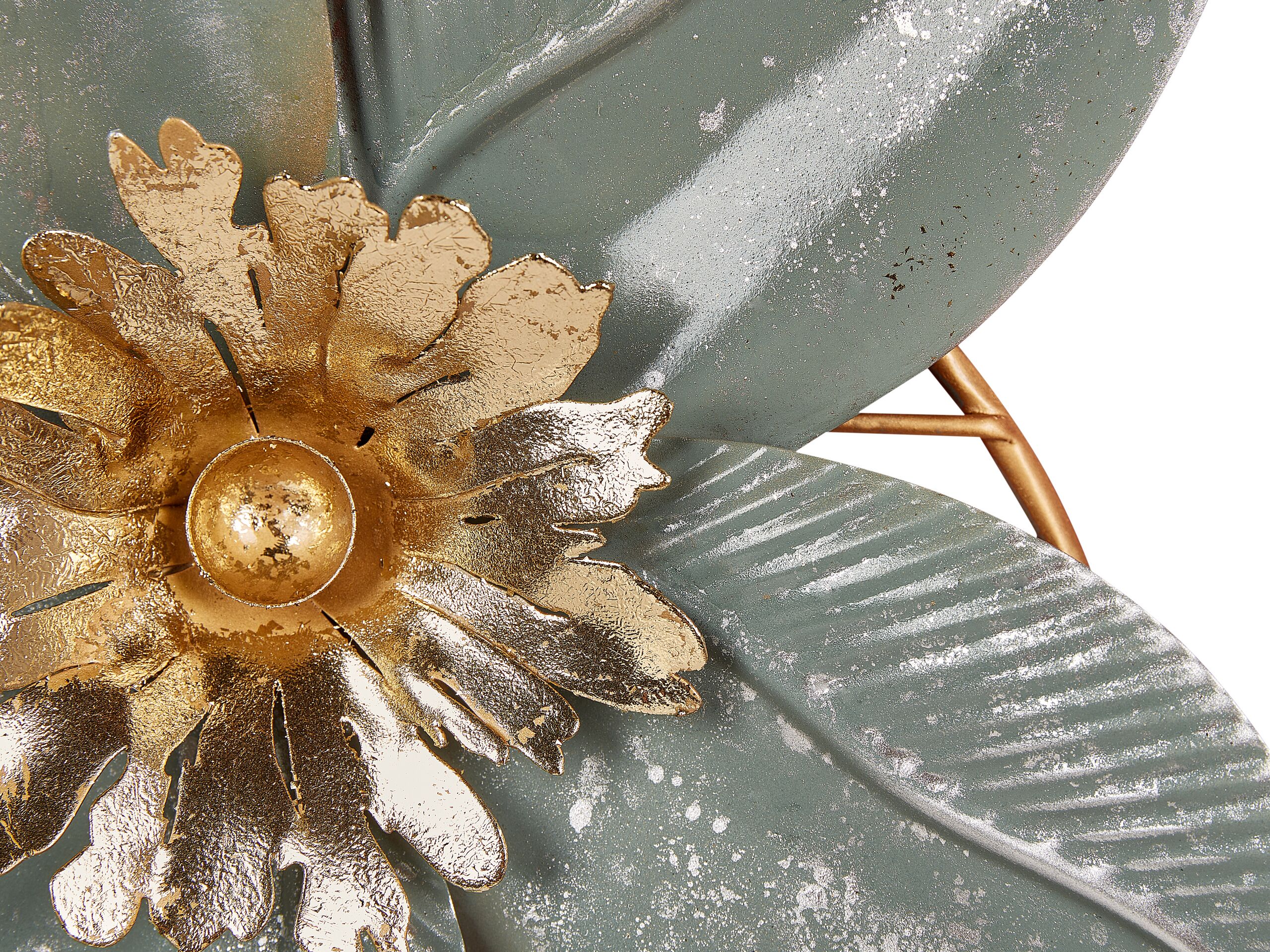 Decorazione da parete fiore TANTALUM Metallo 59 cm Oro - 5