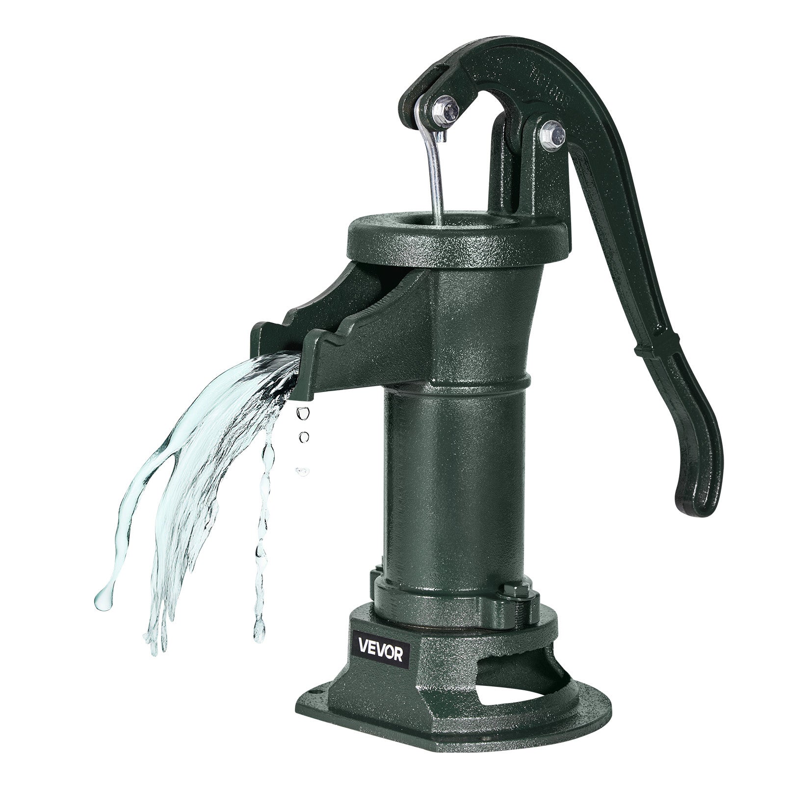 Pompa Ad Acqua Manuale VEVOR Pozzo In Ghisa Vintage, Altezza Di Mandata 7,6 M Con Attacco NPT Standard, Pompa A Mano Per Giardino & Fattoria, Verde | Leroy Merlin - 11