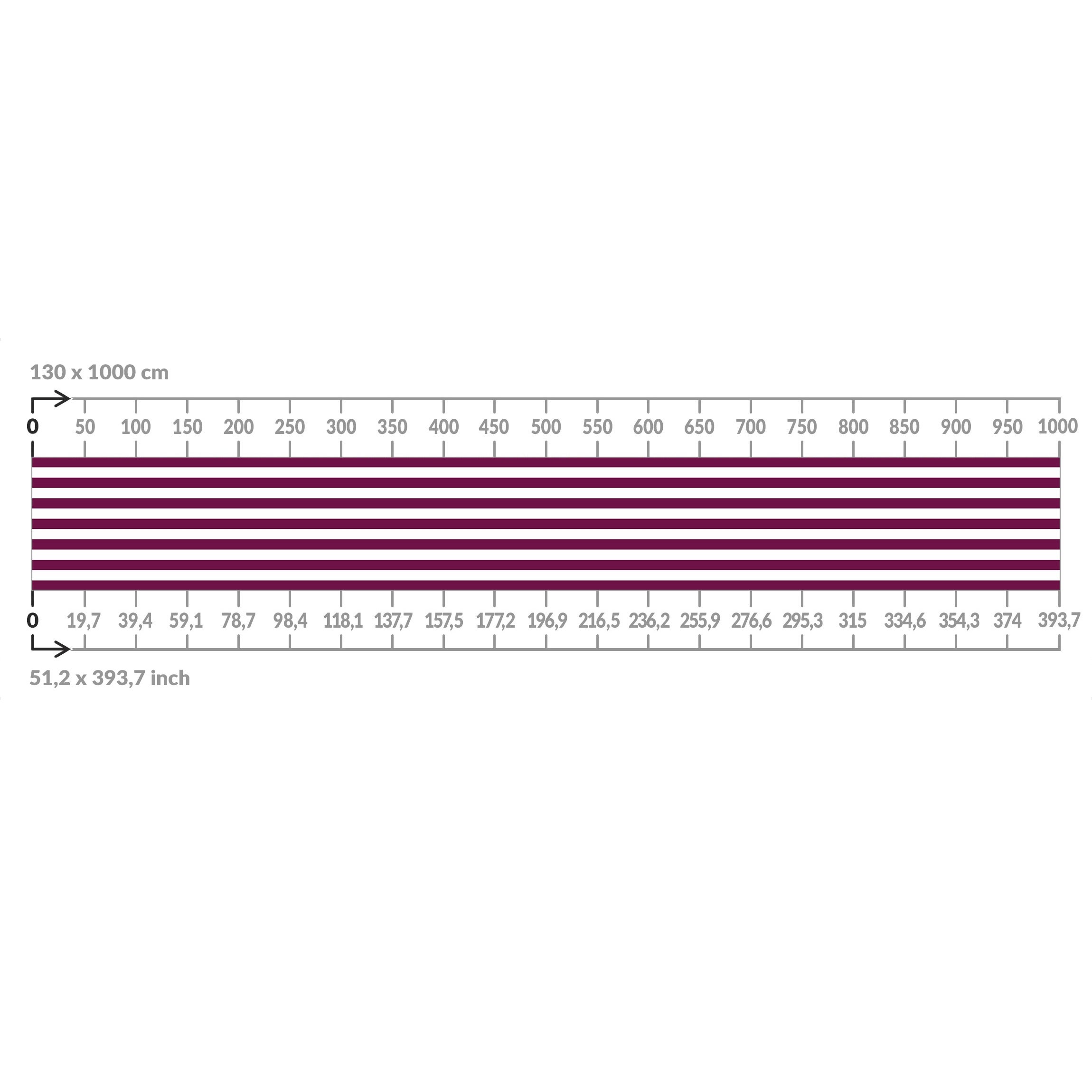 Brise vue brise vent balcon appartement jardin rose H.1,3 x L.8,5 M avec attaches résistant aux intempéries 270 g/m² mesh 1198 - 6