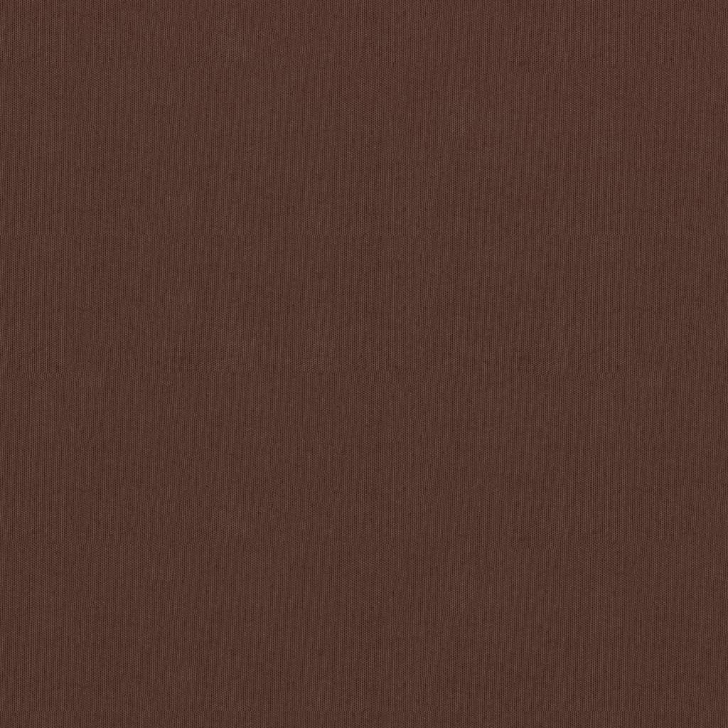 Roleta balkonowa Oxford materiałowa brązowa 75x500 cm - COMFORTXL