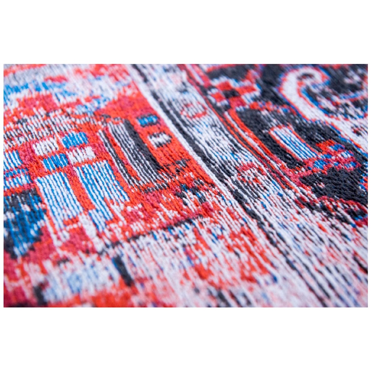 Tapis de salon coton style antique CLASSIC BRICK 140x200 cm - 4