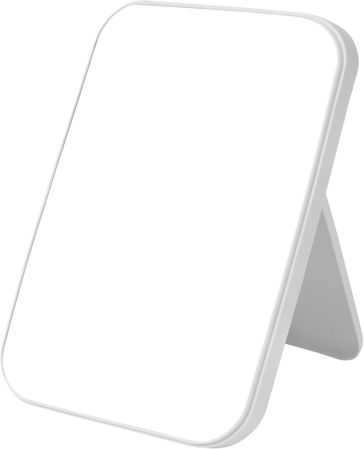 Lustro Super HD, 20 * 13,4 CM Lustro do Makijażu ze Składaną Podstawką, Przenośne Lustra Stołowe Łatwe do Przenoszenia, Ultracienkie Lustra Podróżne i