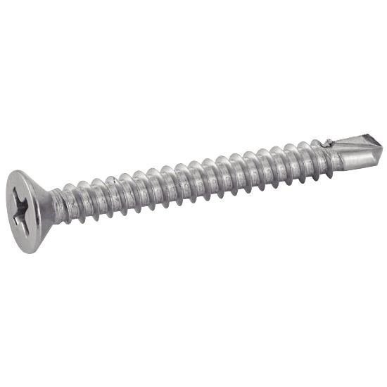 Vis à Tête Plate Phillips Inox A2-70 - Filetage M4 X 0.7, Longueur Et Quantité Au Choix, Neuf