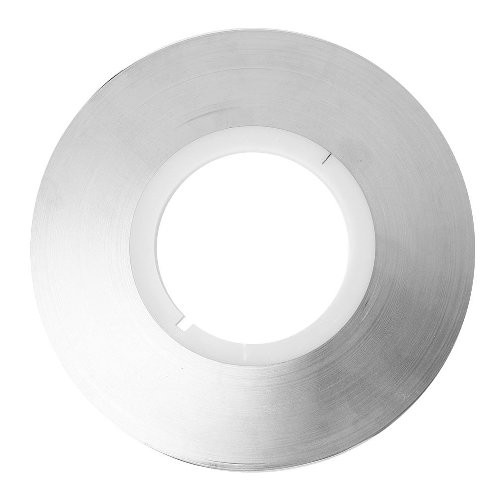 Taśma stalowa niklowana o grubości 0,12 mm, taśma do zgrzewania punktowego akumulatorów, 1 kg (0,12 x 7 mm)