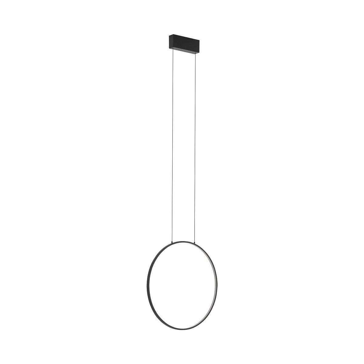 Lampa wisząca CIRCOLO LED LED 18W Ciepła biel 560lm czarna wym: 140 x 45 x 45 cm Nowodvorski Lighting