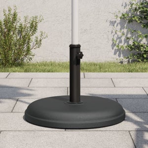 Base Per Ombrellone In Rattan Effetto Plastica 10-12 Litri Per Giardino E Spiaggia