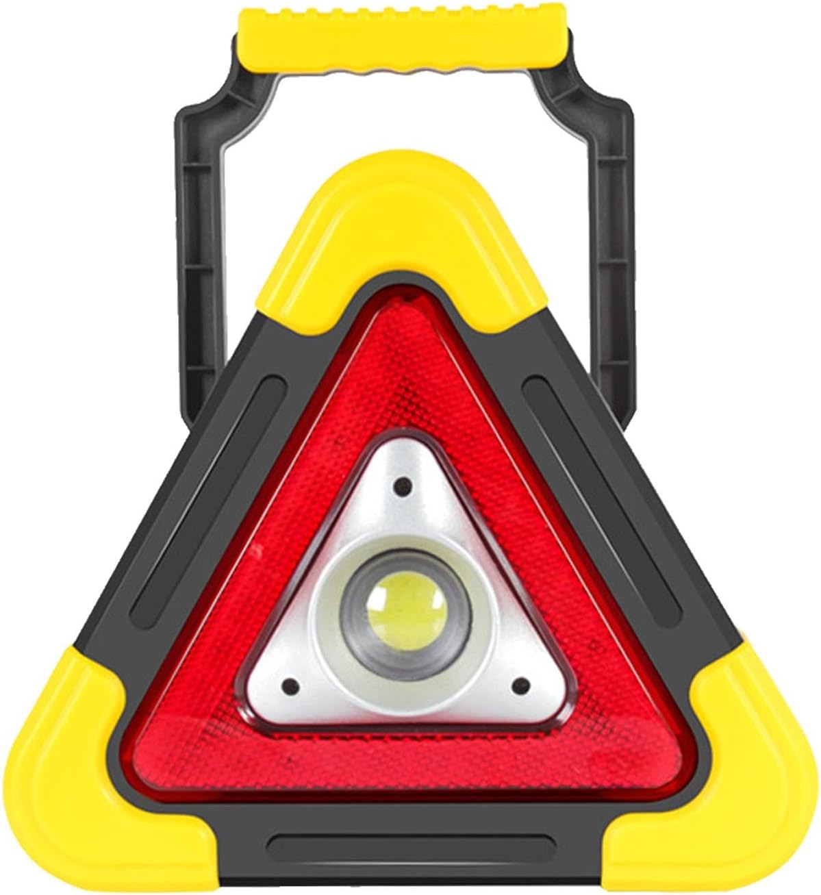 Triangle De Feux De Détresse à 3 LED COB, Projecteur Portatifs Charge USB Et Solaire 20W BEETRO | LA158