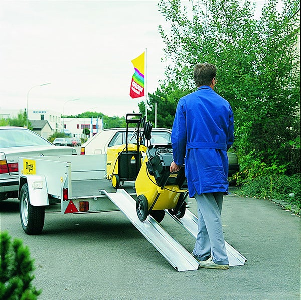 Rampe de chargement avec rebords - Largeur int 155mm - Longueur 1500mm - Hauteur à franchir de 380mm - Vendue à l'unité - ABS05 - 3