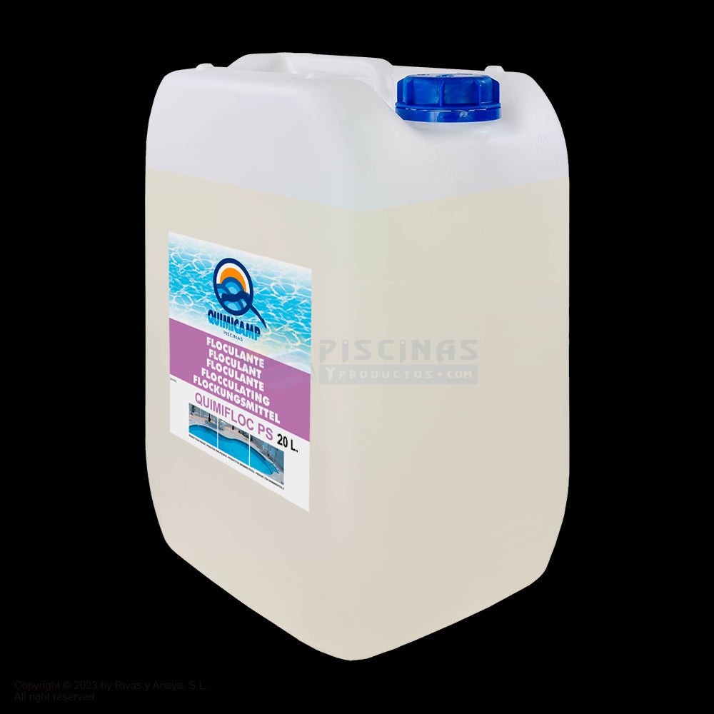 Clarificante Quimicamp Quimifloc PS líquido 20 L. - 2