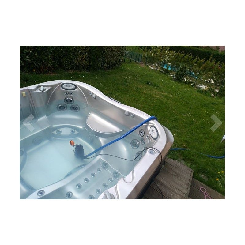 Tubo Layflat Fordle’s Per Pompa Sommergibile: 10m X 25mm In PVC Blu Rinforzato Con Poliestere + 2 Fascette Fermagli