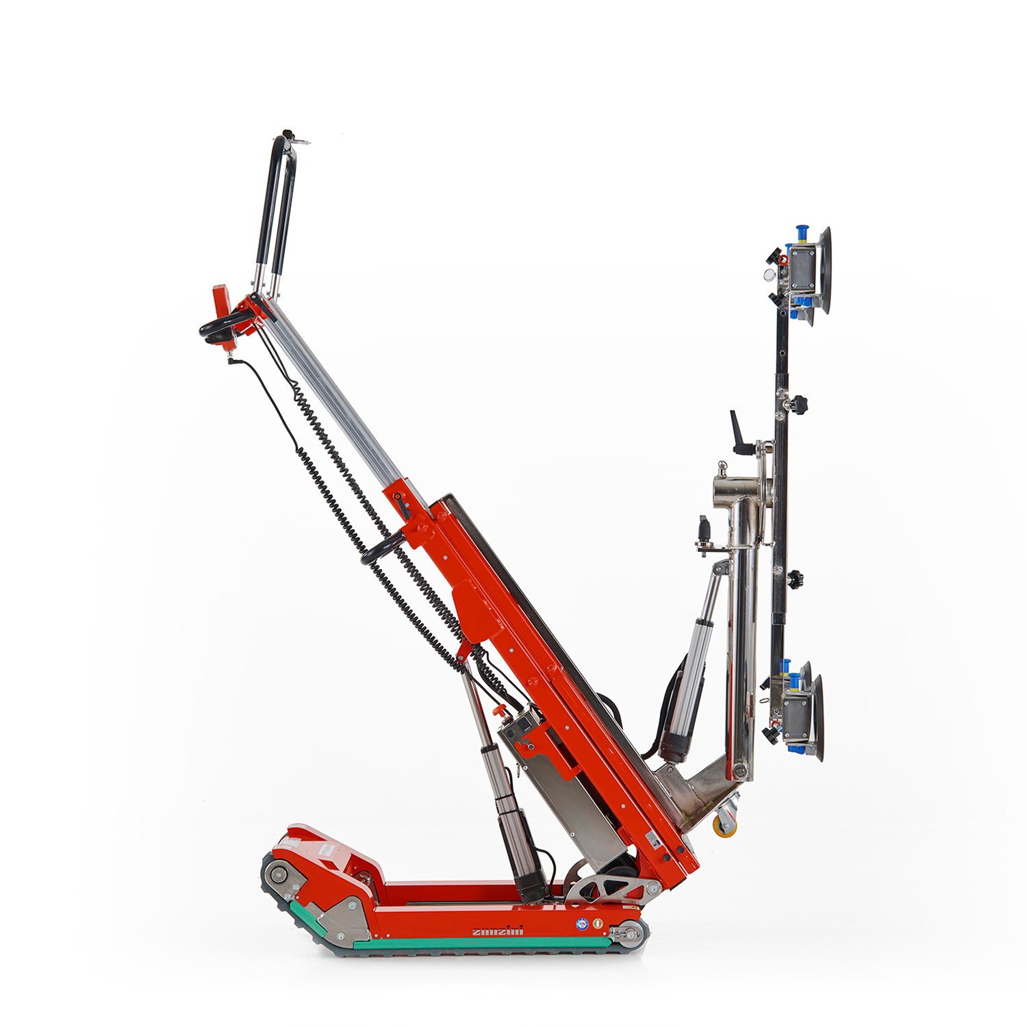 Carro sobe-escadas elétrico Skipper Lift GL para instalação de envidraçados 3x2,7 m ventosas manuais 300 kg - 3