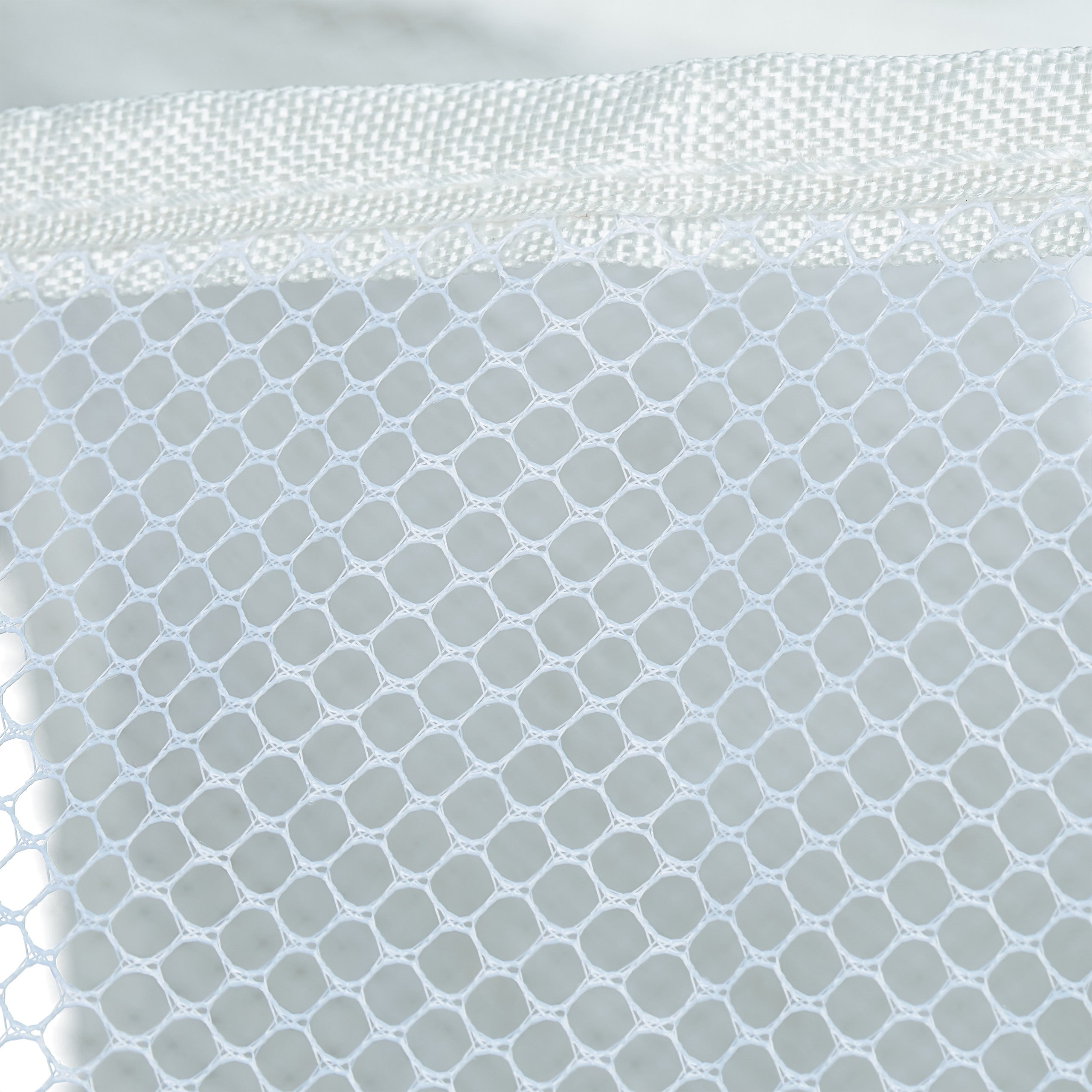 Panier à linge 3 Compartiments, 100 litres Corbeille 3 bacs Sac a Linge roulettes, 76 x 80 x 46cm, beige, Relaxdays - 7