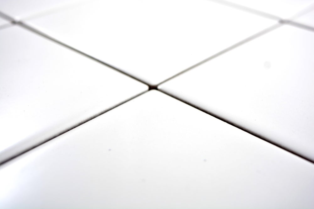 Carrelage de salle de bains blanc brillant Carrelage de douche finition miroir Cuisine 23-0101 - 4