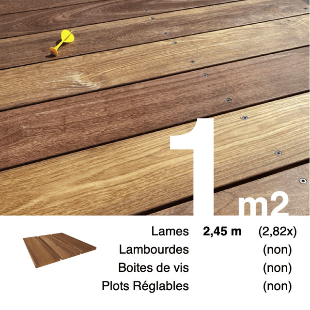 Planche D'acajou Massif - 1010x470x28 Mm - Bois Dur Artisanal - Vintage