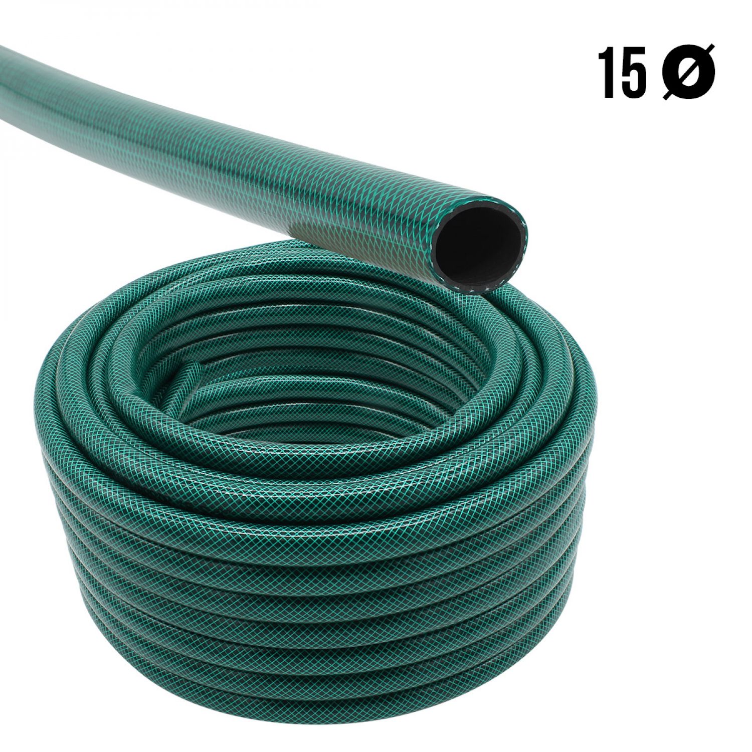 Tuyau Droit ROOR Classic 18 Pouces 50x7 Mm – Vert, Qualité Verre Soufflé, Fumeur
