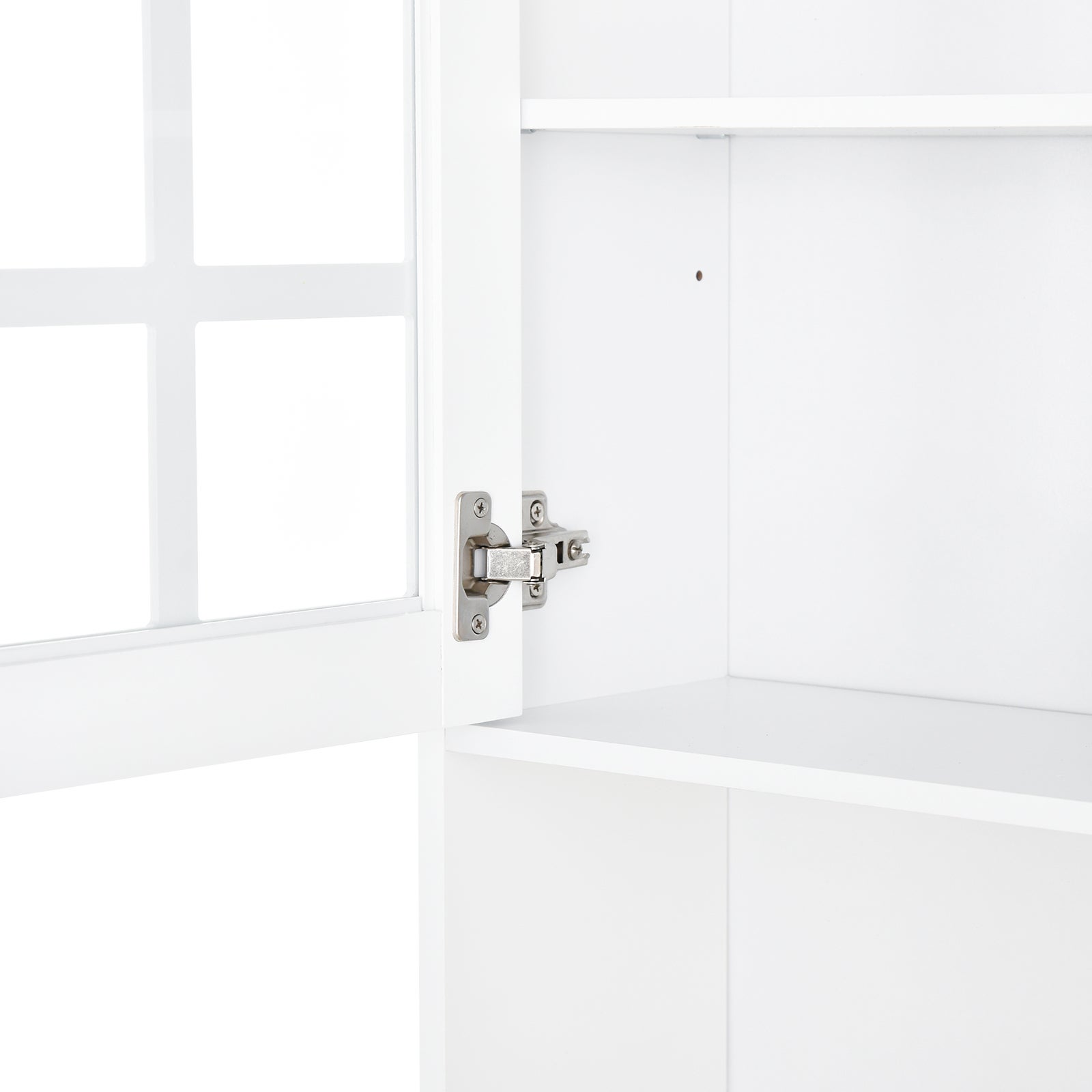Armario de cocina Homcom blanco 80x37x183 cm MDF - 5