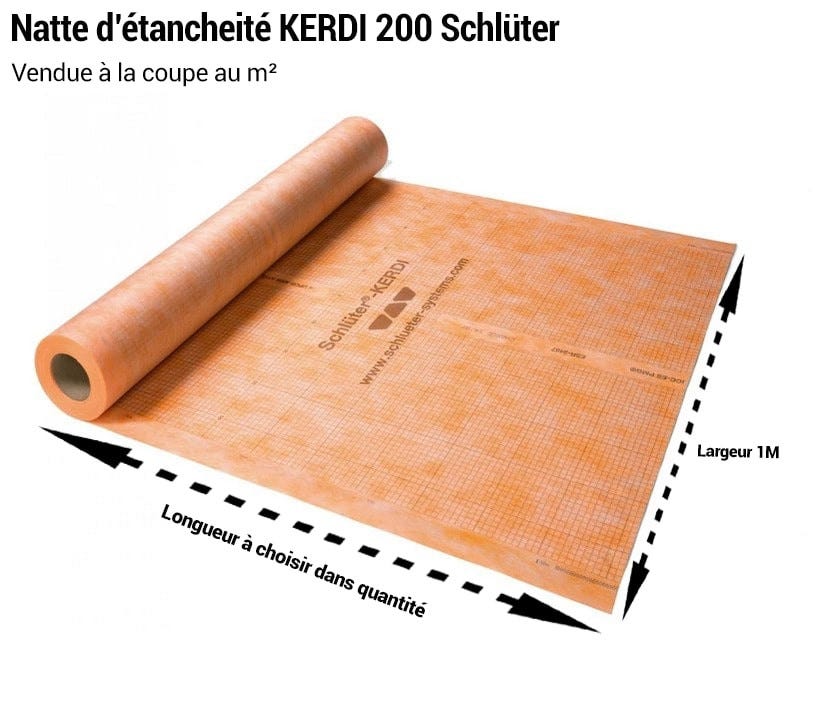KERDI-FLEX Bande détanchéité souple SCHLUTER pour carrelage de qualité KERDI-FLEX Bande détanchéité souple SCHLUTER pour carrelage de qualité