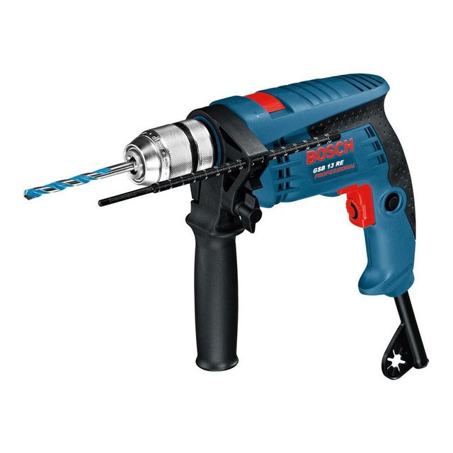 Perceuse à percussion 600W Ø13 mm GSB 13 RE - BOSCH 0601217100