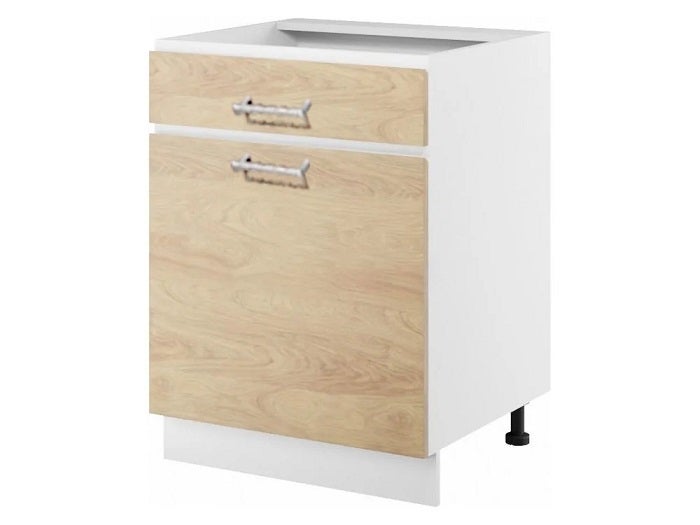 Armario inferior ds 6/1 – 60 cm color roble hikora