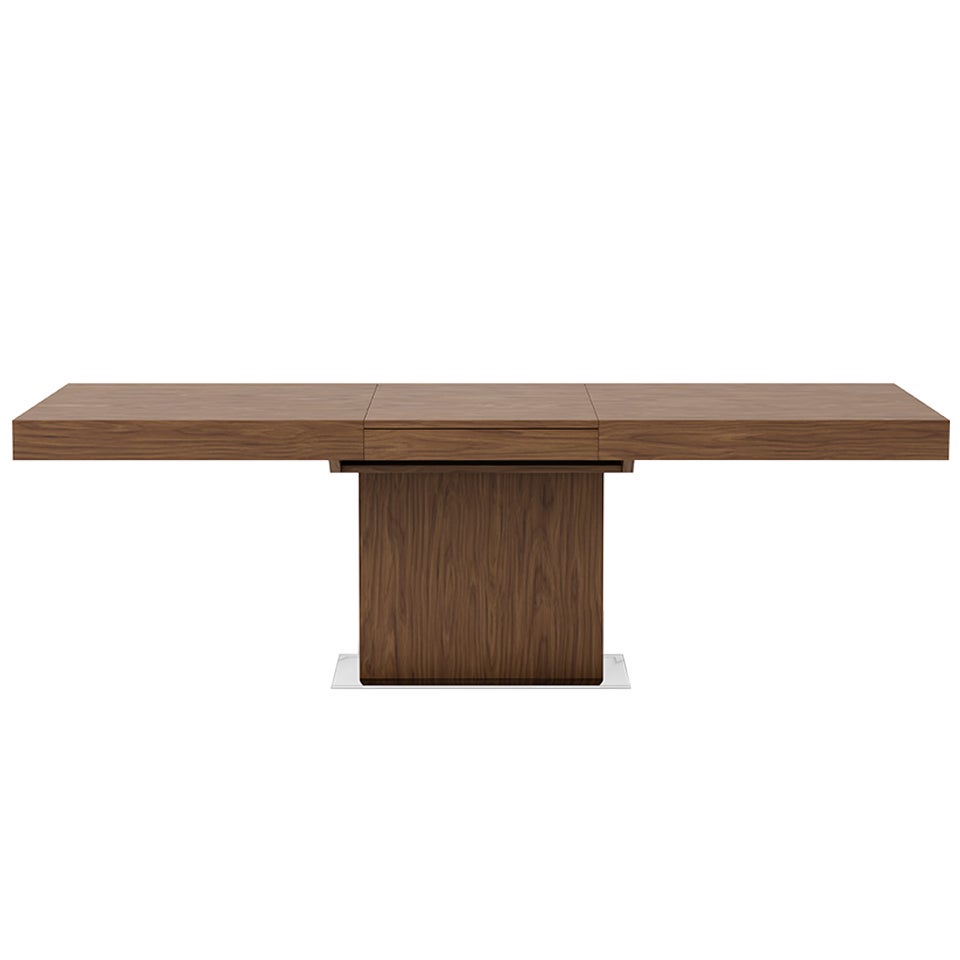 ANGEL CERDA Mesa comedor extensible rectangular nogal - 2