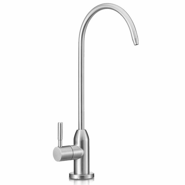 Rubinetto Per Acqua Potabile Da Cucina Cromato – Osmosi Inversa – Attacco 1/4 Di Pollice - Foto 3