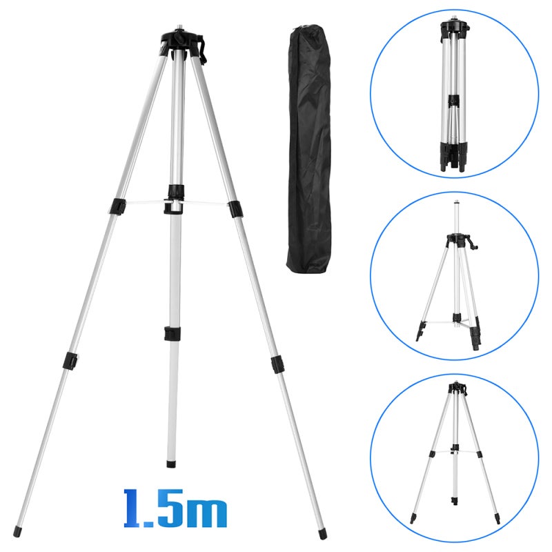 livello laser,Livella laser a 16 linee con luce verde, autolivellante, portata di 48 metri, due batterie e caricabatterie - 3