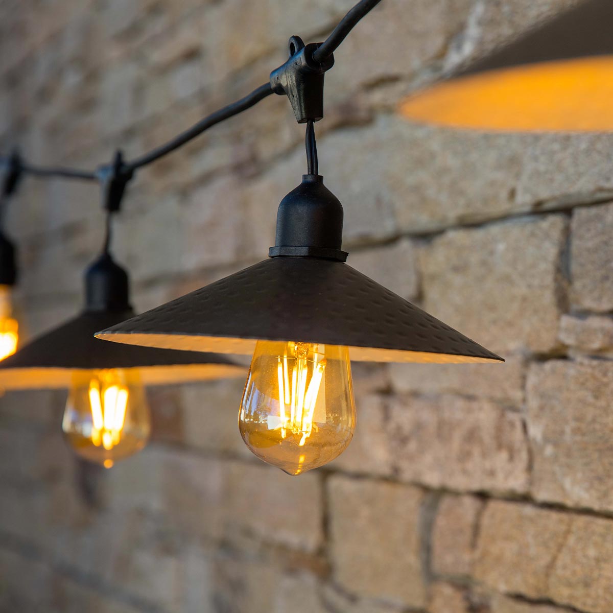 Luci decorative da esterno collegabili LUMISKY con lampadine - 6