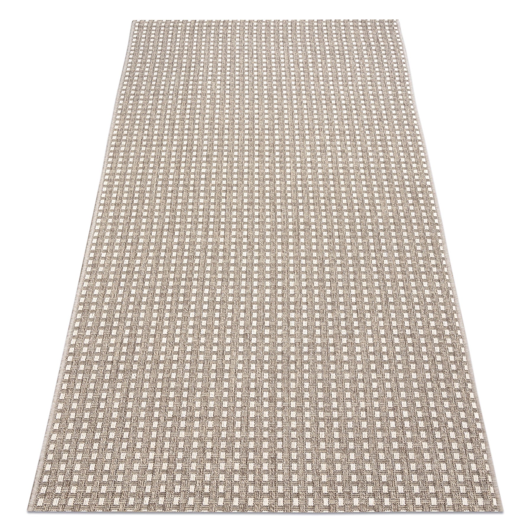 Dywan, Chodnik SZNURKOWY SIZAL BOHO 39003363 Linie beż 80x200 cm