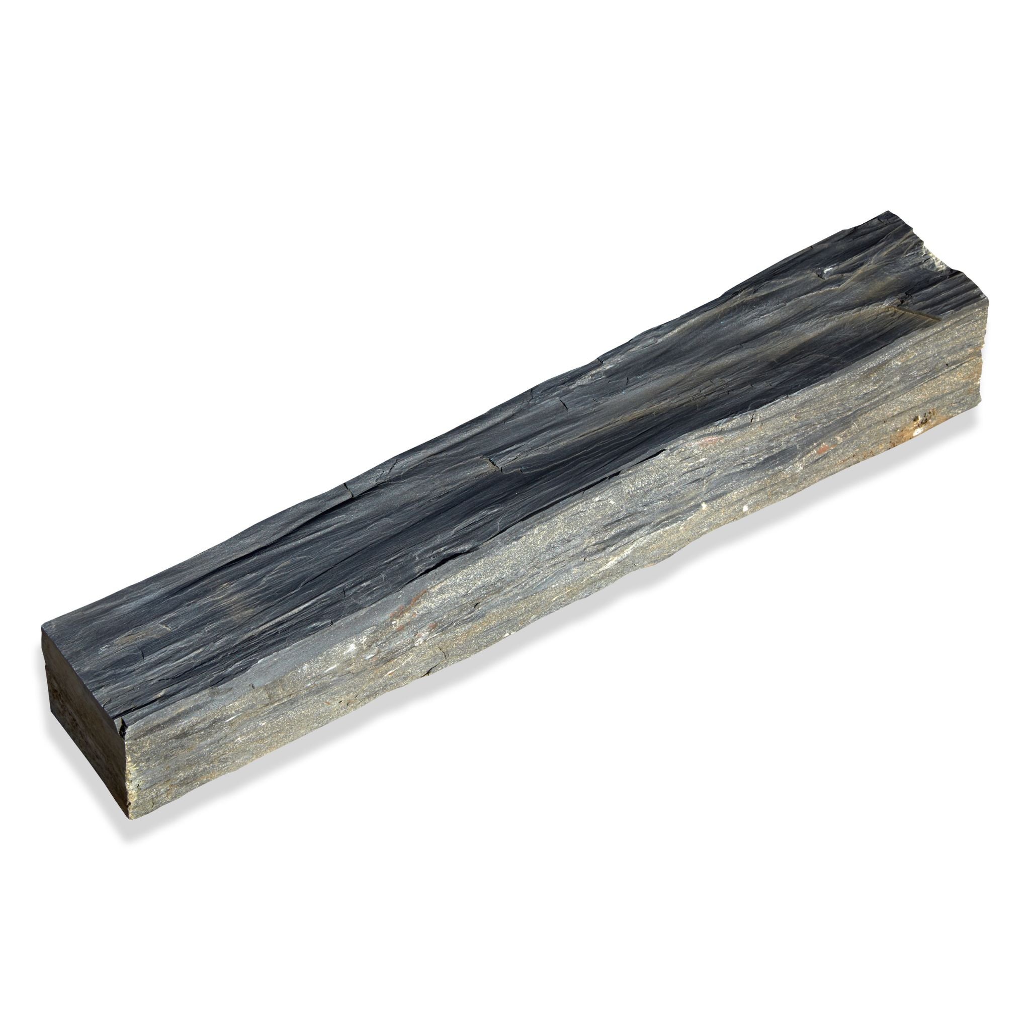 Bordure de jardin Schiste Gris qualité supérieure H.6-10 x L.50 cm (Lot de 10) - RO'MA Nature - 2