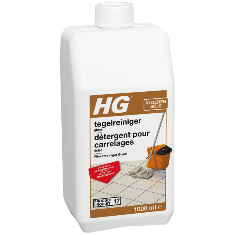 Detergente Brillo Azulejos - Nº 17 - HG - 2 Litres | Leroy Merlin