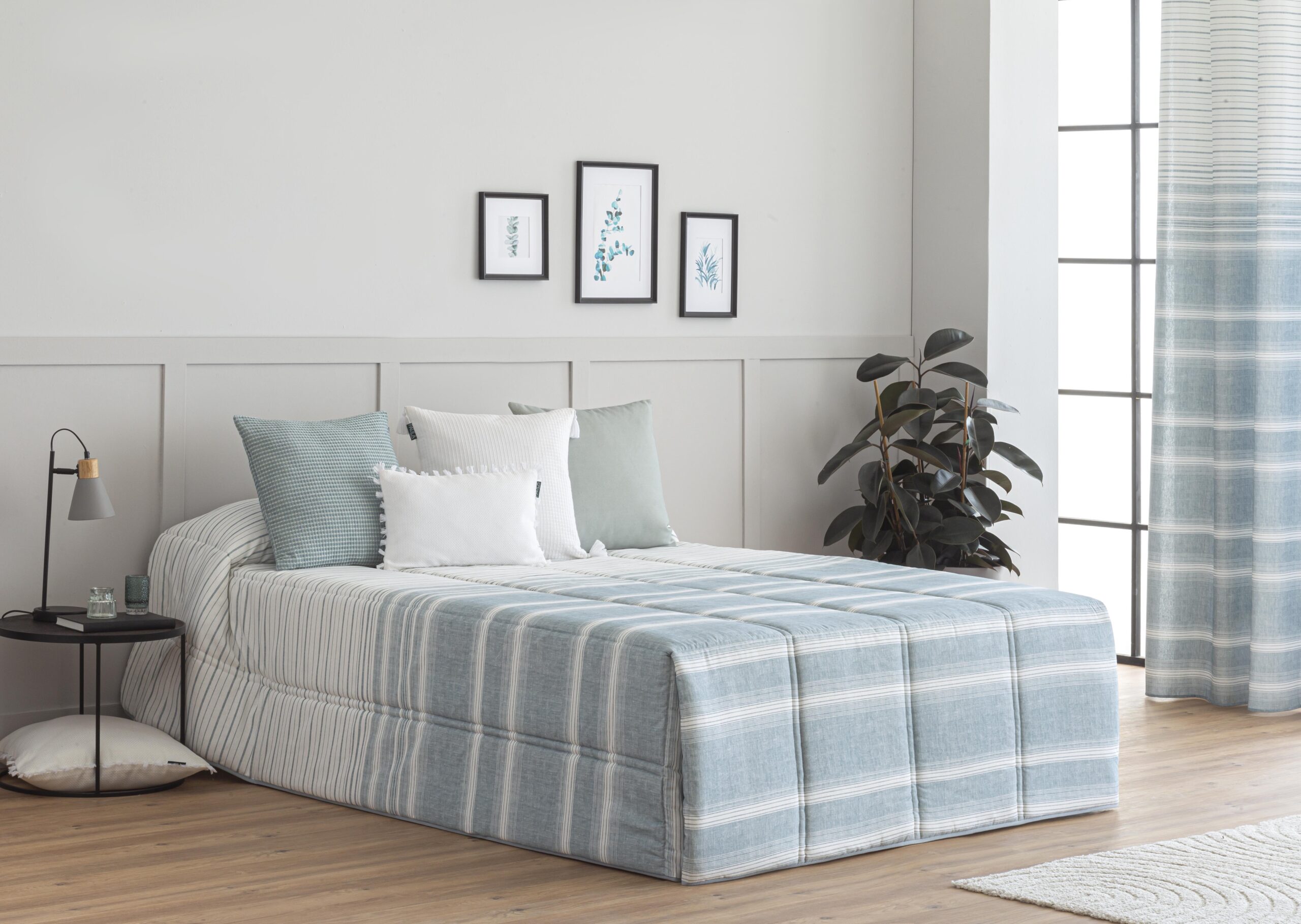 Edredón juveil conforter duero relleno 200 gr azul para cama de 170 cm