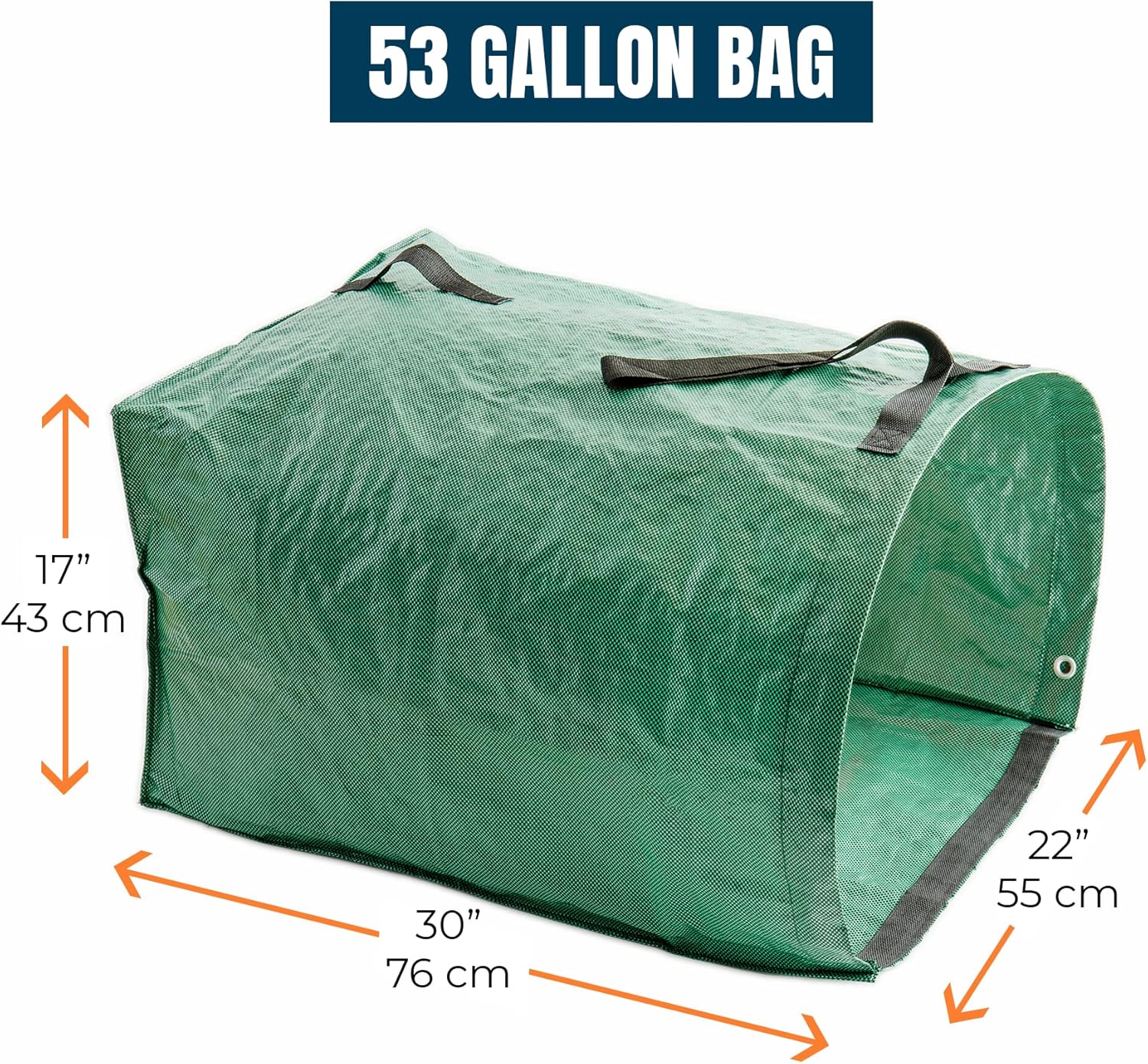 Bâche De Ramassage Feuilles - Tissu Oxford 600D Imperméable - Grande Taille Avec Poignées - Multifonction Jardin