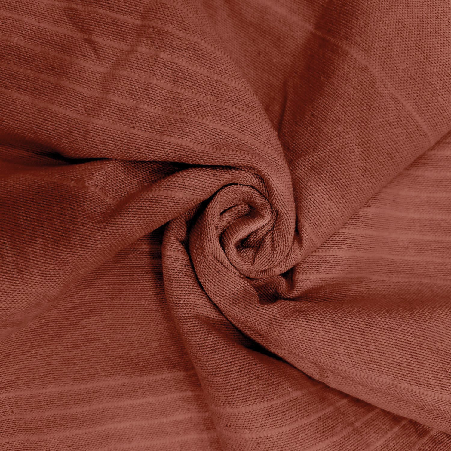 Jeté de lit ou canapé 220x240 cm ADELE brique, par Soleil d'ocre - 5