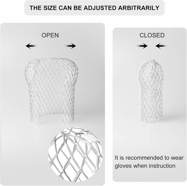 Protezione Per Grondaie In Alluminio - Set Da 4 Reti - Anti Intasamento Foglie E Sporco - Foto 2