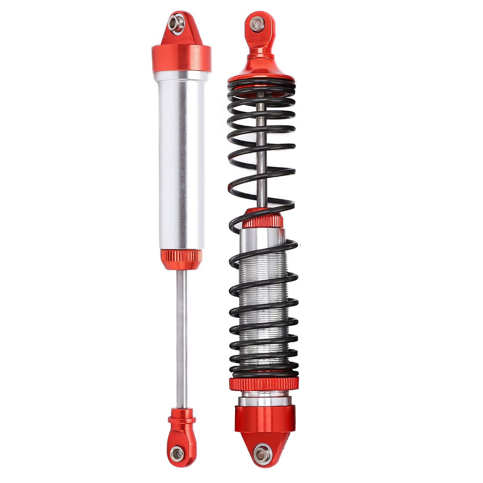 Set di ammortizzatori RC Ammortizzatore anteriore e posteriore in lega di alluminio per TRAXXAS UDR (rosso) - 8